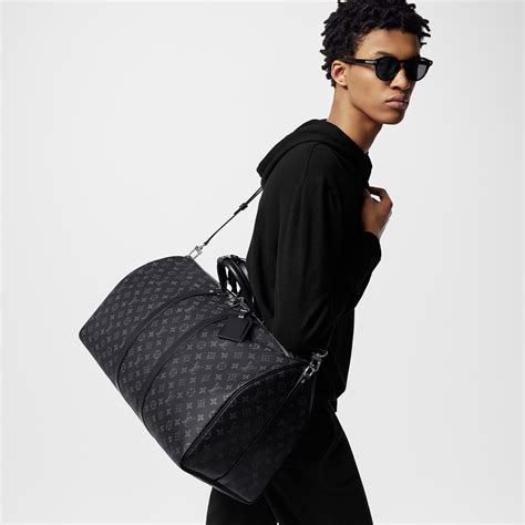 bandoulière louis vuitton homme|Louis Vuitton 55 keepall.